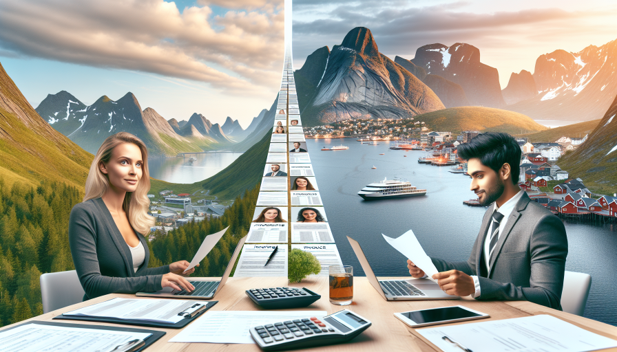 Diferencia entre facturar como autónomo y facturar con una sociedad en Noruega